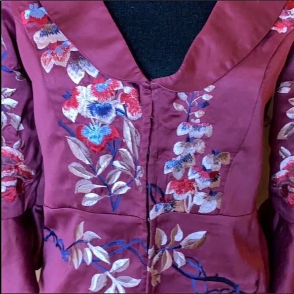 Free People Beautiful Dreams embroidered top Size small NWT FIRM - Picture 3 of 8